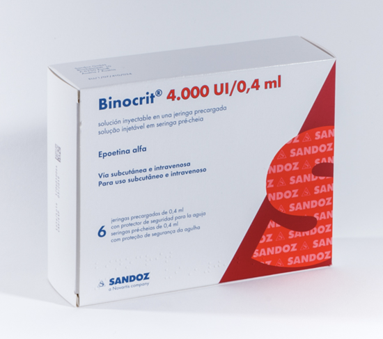 BINOCRIT 4000 IU 6 Syrn. - (EPREX)