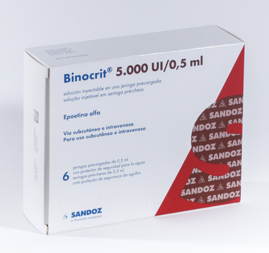 BINOCRIT 5000 IU 6 Syrn. - (EPREX)