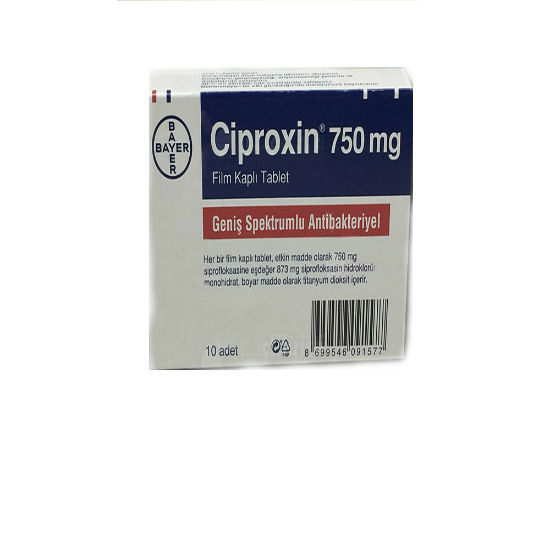 Ciproxin 750 Mg 10 Tab