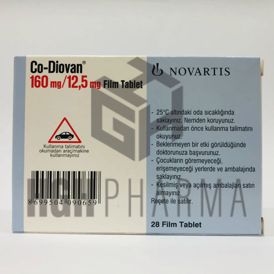 Co-Diovan 160/12,5mg 28 Tab