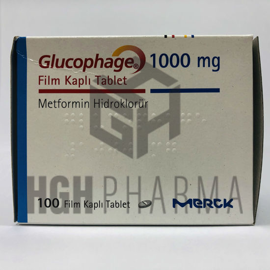 Glucophage 1000mg 100Tablet