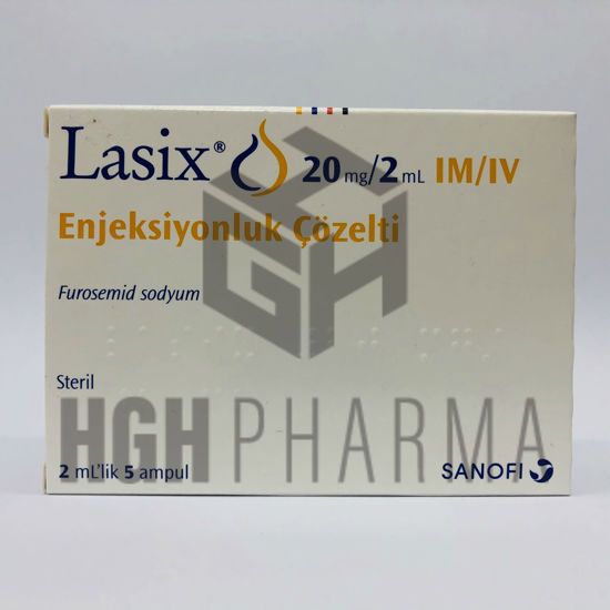 Lasix 20mg/2ml 5 Amp