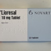 Lioresal 10 mg 50 Tablets