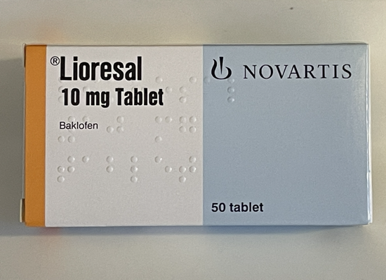 Lioresal 10 mg 50 Tablets