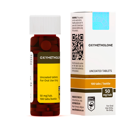 Oxymetholone (Anadrol, Anapolon) 50mg 100tabs