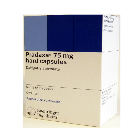 Pradaxa 75mg 60 Capsules