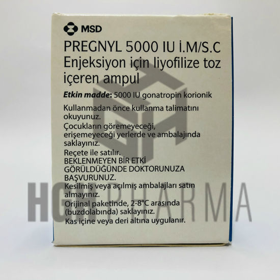 Pregnyl 5000 IU 1 Amp